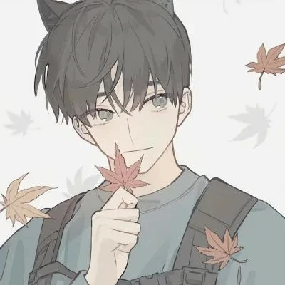 男生帅气头像二次元