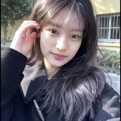 真人版好看头像女生