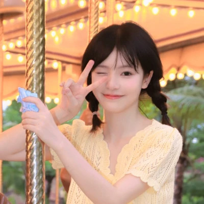 氛围感少女头像