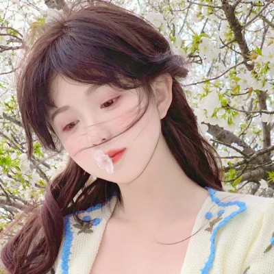 氛围感少女头像
