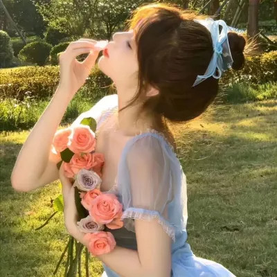 氛围感少女头像