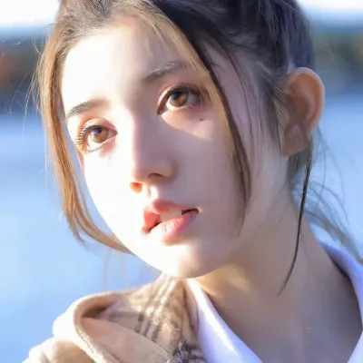 氛围感少女头像
