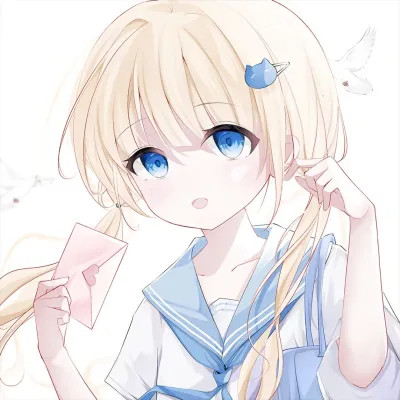 唯美风格动漫情侣头像