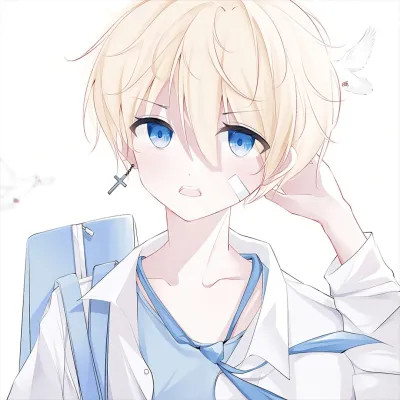 唯美风格动漫情侣头像