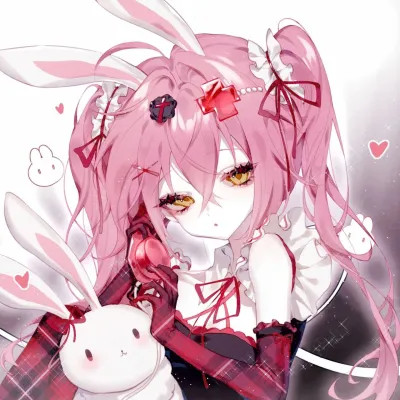 甜美系唯美动漫情侣头像