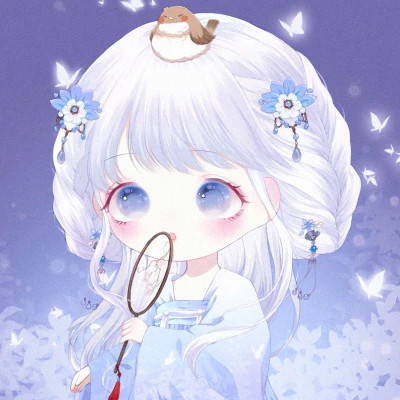 情侣头像二人专用微信动漫