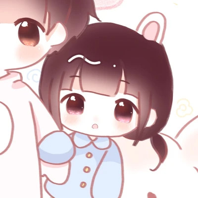 情侣头像二人专用微信动漫
