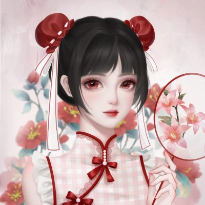 2025最近很火的闺蜜动漫头像