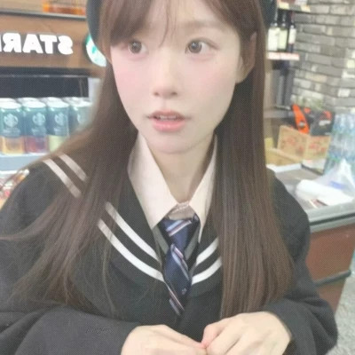 ins风真人高清女生头像