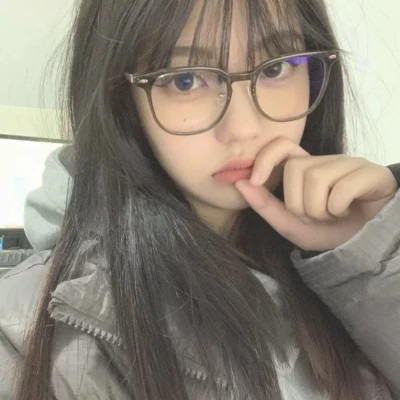 ins风真人高清女生头像