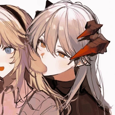 百合动漫情侣头像