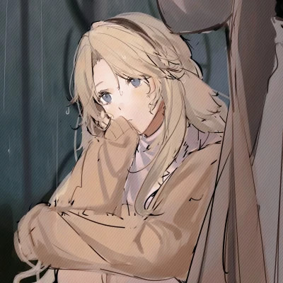 百合动漫情侣头像