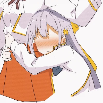 百合动漫情侣头像