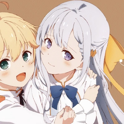 百合动漫情侣头像
