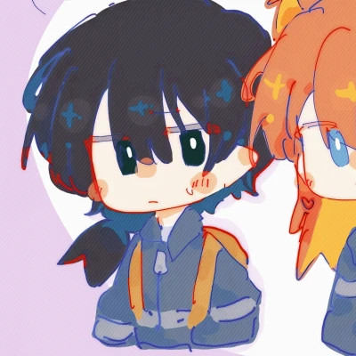百合动漫情侣头像