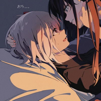 女生动漫情侣头像一对