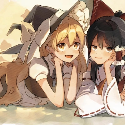 女女cp情侣头像百合动漫图片