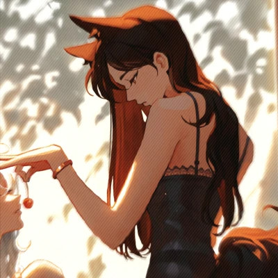 女女情头一对,动漫头像图片