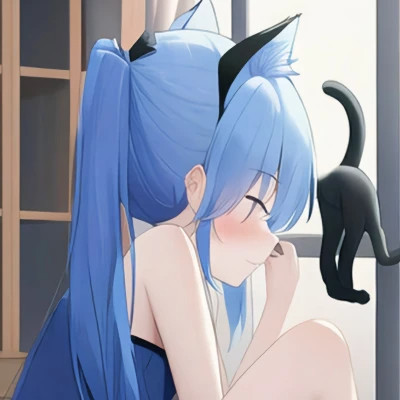 拉拉情侣头像两女动漫图片