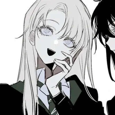 百合头像动漫情侣