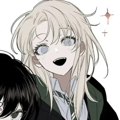 百合头像动漫情侣