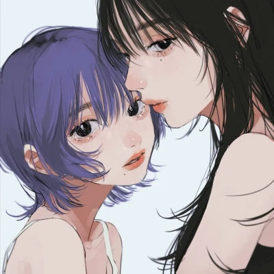 高级感百合头像