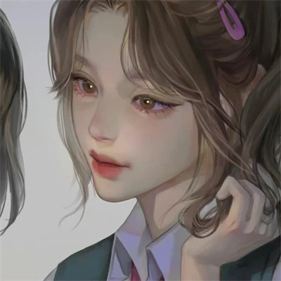 高级感百合头像
