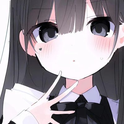 可爱高颜值耐看的动漫头像女