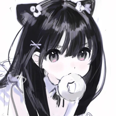 可爱高颜值耐看的动漫头像女