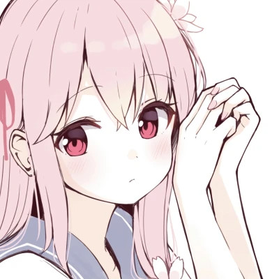 动漫可爱萌系少女头像