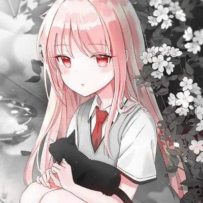 可爱萌系动漫女生头像图片