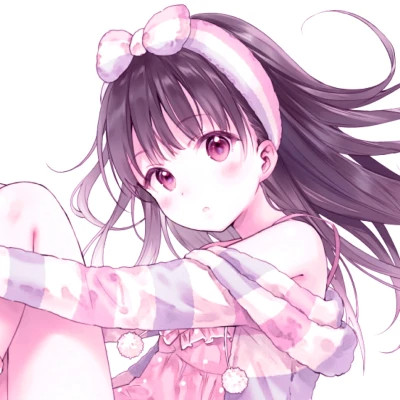 适合女孩子用的超萌可爱卡通女生头像