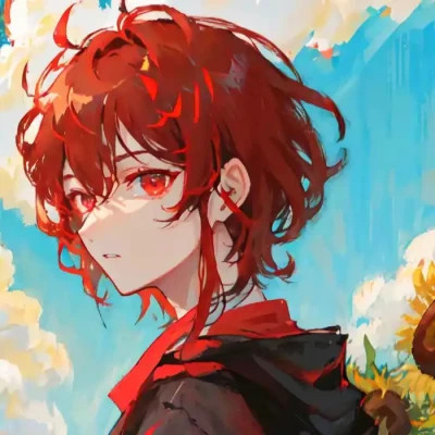 动漫情侣头像清新唯美高清