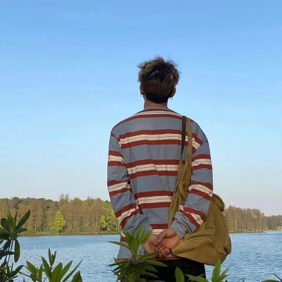 超级好看的氛围真人背影男头