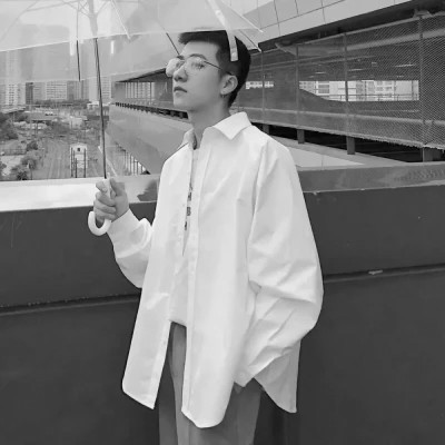 黑白帅气男生头像照片
