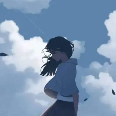 情侣头像男女动漫一左一右