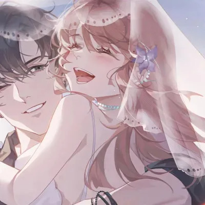 情侣头像男女动漫一左一右
