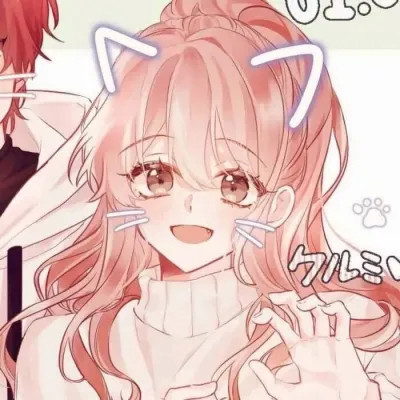 情侣头像男女动漫一左一右