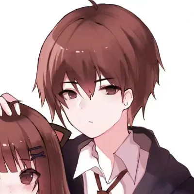 情侣头像男女动漫一左一右