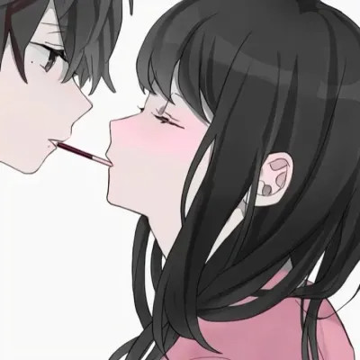超好看动漫卡通情侣头像
