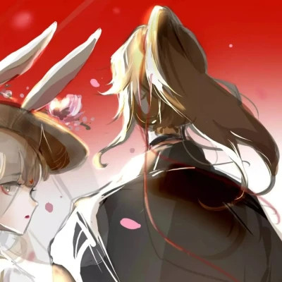 二次元男女cp头像