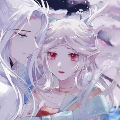 二次元男女cp头像