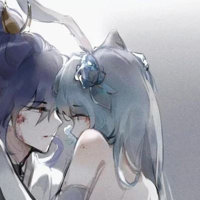二次元男女cp头像