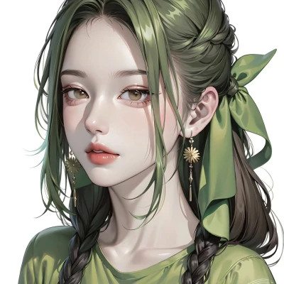 手绘头像仙气精致女