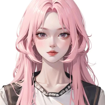手绘头像仙气精致女