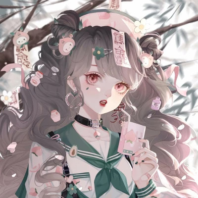女生好看动漫头像可爱