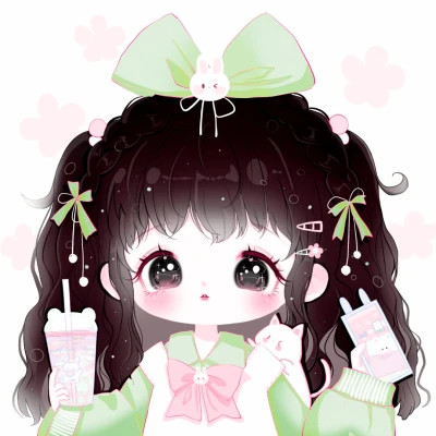 女生好看动漫头像可爱