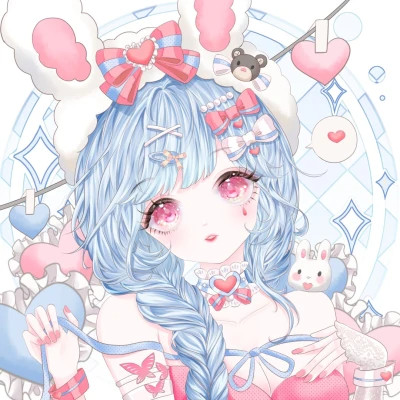 女生好看动漫头像可爱