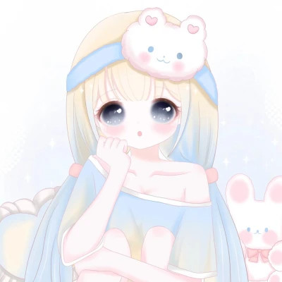 可爱卡通少女头像