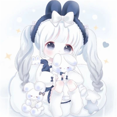 可爱卡通少女头像